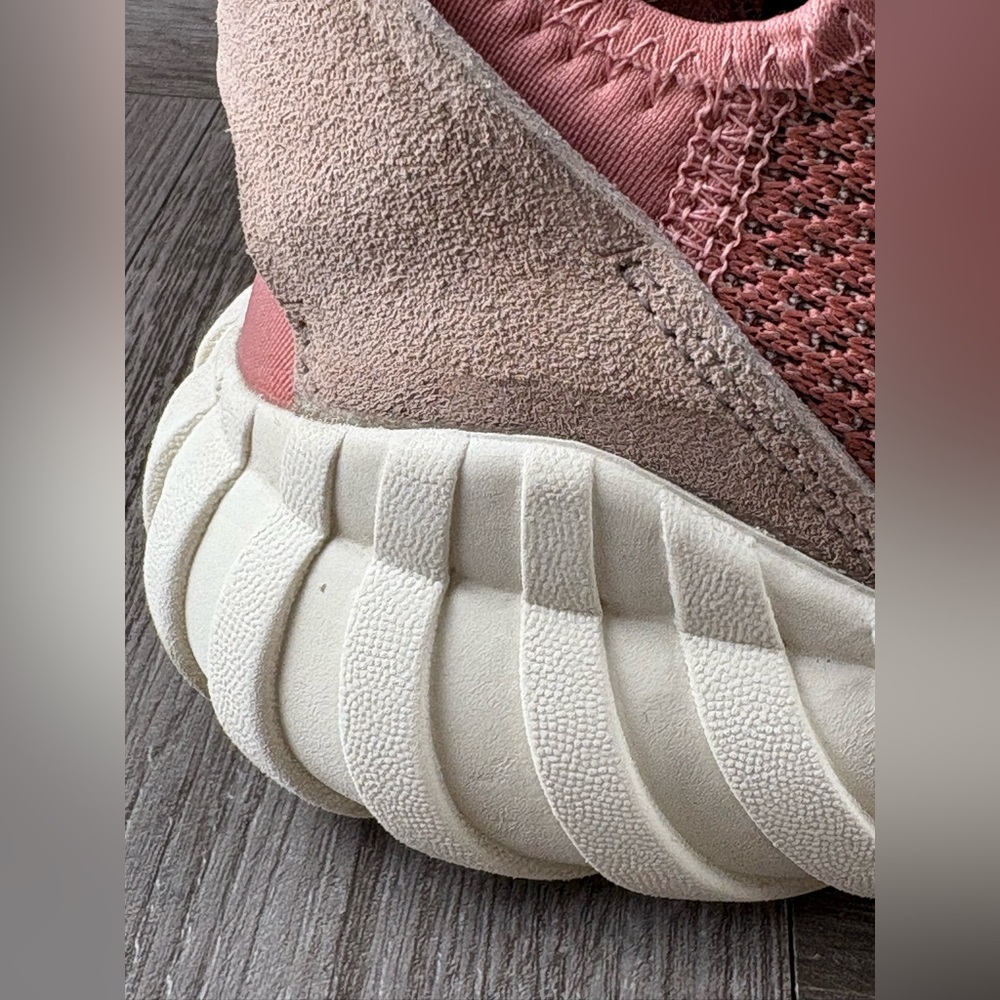 Adidas Women’s Tubular Doom Sock Running Shoe Size 6.5 Raw Pink Knit Material - Picture 11 of 16